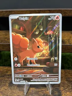 Vulpix 138/132 Pokemon Card Illustration Rare Mega Evolutions, Near Mint, TCG - Image 1