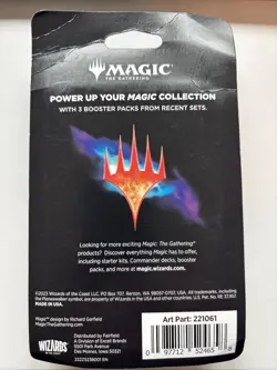 MTG Blister Pack w/(3) Random 15-Card Booster Packs + Promo Card - New Sealed - Image 2