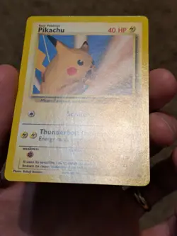 Pokemon Card - Pikachu (SNAP) #26 WoTC Black Star Promo - Image 2