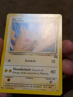 Pokemon Card - Pikachu (SNAP) #26 WoTC Black Star Promo - Image 3