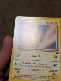 Pokemon Card - Pikachu (SNAP) #26 WoTC Black Star Promo - Image 4