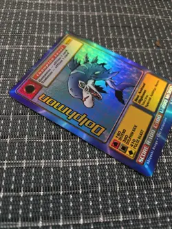 Vintage Digimon CCG Battle Series 1 Holo Card Dolphmon ST-35S - Image 2