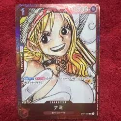 Nami C ST01-007 Premium Card Collection Japanese ONE PIECE Card Game FILM RED - Image 1