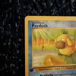 Pokemon TCG Psyduck 53/62 1st Edition Fossil Set Regular Card WOTC 1999 - Image 3