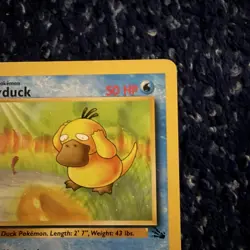 Pokemon TCG Psyduck 53/62 1st Edition Fossil Set Regular Card WOTC 1999 - Image 4