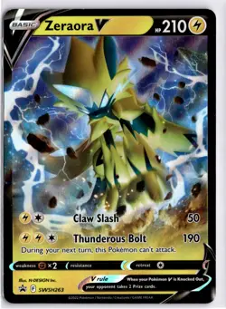 Zeraora V Promo SWSH: Sword & Shield Promo Cards SWSH263 LP - Image 1