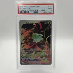 Bulbasaur - (Mega Evolution Stamped) 133/132 Miscellaneous Cards & Products Holo - Image 1