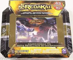 Redakai CHAMPIONSHIP TIN Starter Cards Set Deck 43 X-Drive New in Box 2011 - Image 1