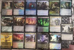 FALLOUT MTG Bundle - 17 Cards Magic The Gathering - Bethesda - Image 1