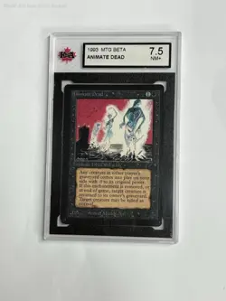 Magic The Gathering 1993 Beta Animate Dead KSA 7.5 - Image 1