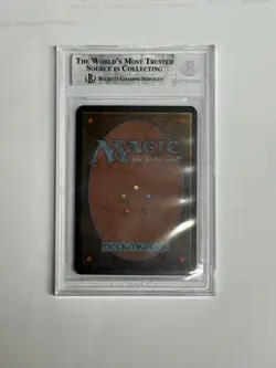 Magic The Gathering 1993 Alpha Forest BGS 9 Mint - Image 2