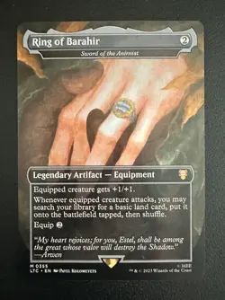 Ring of Barahir - Near Mint, Borderless Non-Foil 355 Mint MTG LOTR - Image 1
