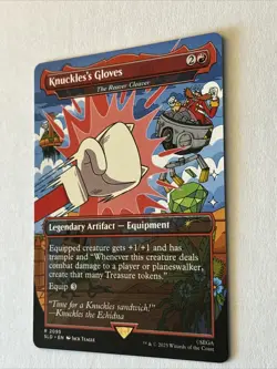 1 x Knuckles's Gloves - The Reaver Cleaver - Secret Lair - Nm - MTG - Image 2