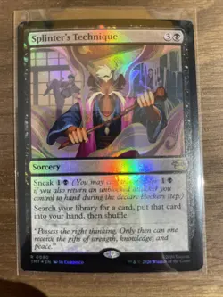 2026 MTG TMNT - Splinter’s Technique Foil Rare 0080 TMT - Image 1