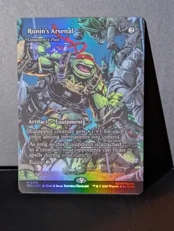 Magic Teenage Mutant Ninja Turtles M 0015 Ronin's Arsenal Foil TMNT - Image 1