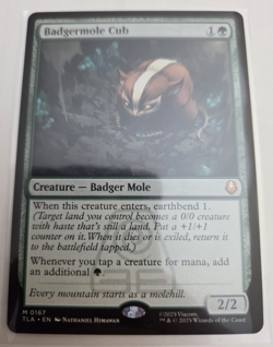 MTG, Badgermole Cub Avatar: The Last Airbender Regular NM - Image 1