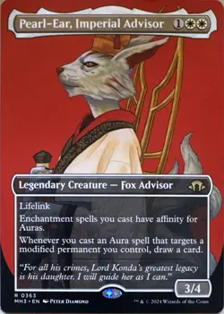 Pearl-Ear, Imperial Advisor (Borderless) R Modern Horizons 3 363 NM - Image 1