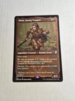 Alena, Kessig Trapper (Foil Etched) Commander Legends Foil - Image 1
