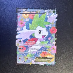 Pokemon Shaymin EX Radiant Collection RC21/RC25 Ultra Rare Full Art Holo Card - Image 1