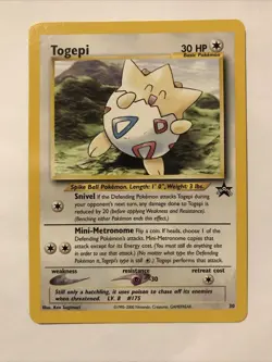 Togepi # 30 - Black Star Promo Pokemon Card - Image 1