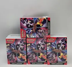 LOT of (4) Pokemon TCG Destined Rivals Booster Bundle Box Factory SEALED - Image 1