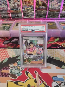 2023 POKEMON PALDEA EVOLVED EN #270 SAGUARO SPECIAL ILLUSTRATION RARE MINT PSA 9 - Image 3