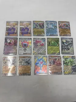 Pokemon Twilight Masquerade Ultra Rare Lot 15 ex Full Art TWM /167 Caretaker - Image 1