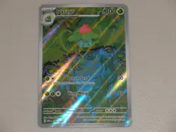 2023 Pokemon Scarlet & Violet 151 MEW RARE Illustration #167 Ivysaur HOLO IR - Image 1