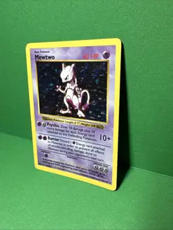Shadowless Mewtwo Holo #10/102 - Base Set Unlimited - 1999 WOTC Pokemon - Image 3