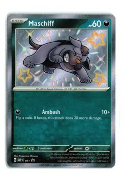 MASCHIFF SVP 071 PROMO POKEMON TCG NM - Image 1