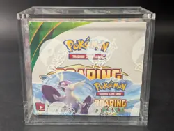 Pokemon XY Roaring Skies Factory Sealed Booster Box w/ Acrylic Case - Image 1