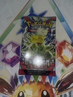 VERY HEAVY! 22.60Gram Obsidian Flames Pokemon TCG Factory Sealed Booster Pack!!! - Image 2