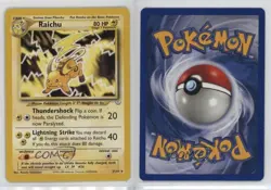Raichu Pokemon Neo Revelation #21 2001 - Image 3