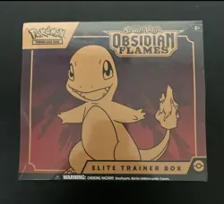 Pokemon Obsidian Flames Elite Trainer Box – New Factory Sealed Unopened ETB - Image 1