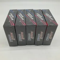 Lot of (5) Pokemon TCG Crown Zenith Booster Bundle Boxes SEALED NEW - Image 3