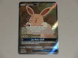 2019 Pokemon Sun and Moon Pikachu/Eevee Black Star Promo #SM233 Eevee GX - Image 1
