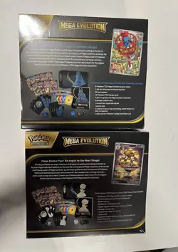 Pokemon Mega Evolution Elite Trainer Box ETB Set of 2 New Sealed - Image 2