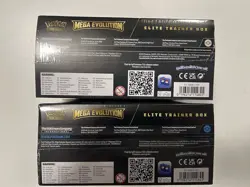 Pokemon Mega Evolution Elite Trainer Box ETB Set of 2 New Sealed - Image 3