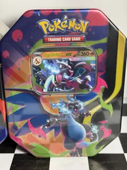 Pokemon Mega Charizard ex Tins SET OF 2 RELEASE DATE 2/20/2026 - Image 4