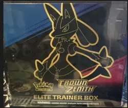 Pokemon TCG Crown Zenith Elite Trainer Box, New/Factory Sealed - Image 1