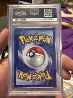 PSA 6 Blaine's Moltres 1/132 Holo 1st Edition Gym Heroes Pokemon - Swirl+1/2! - Image 3