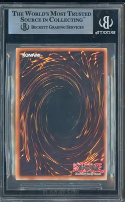 2003 Yu-Gi-OH! Labyrinth of Nightmare 1st Edition #LON-81 Riryoku Field BGS 8.5 - Image 2