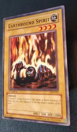 Yu-Gi-Oh! Earthbound Spirit LON-055 Labyrinth of Nightmare 1st Edition (2003) NM - Image 3