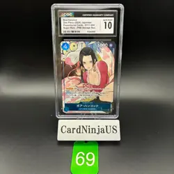 CGC 10 GEM MINT Boa Hancock PROMO ST17-004 SR THE BEST Storage Box Set One Piece - Image 1