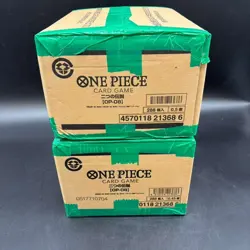 Lot of (2) One Piece Japanese OP-08 Two Legends Booster Box Case Sealed - Image 2