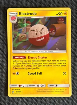 Electrode~ Holo~ Cute Asako Ito Crochet Pokemon Cards - Image 1