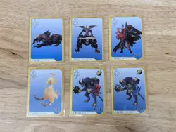 Final Fantasy 8 VIII Triple Triad Cards Lot of 56 Cards - 35 Silver 21 Gold - Image 3