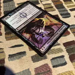 Magic The Gathering Sheoldred, Whispering One ( 2011 Prerelease Card) FOIL LP - Image 4