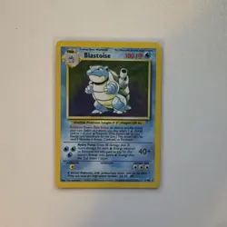 Pokemon Blastoise Base Set Card #2/102 WotC Vintage 1999 - Image 1