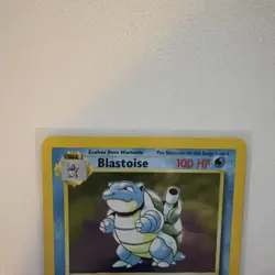 Pokemon Blastoise Base Set Card #2/102 WotC Vintage 1999 - Image 2